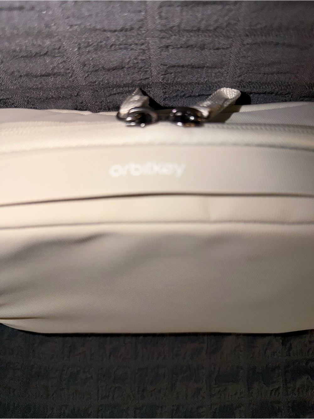 3 piece Orbitkey Tech Travel Organizer Pouch in Light Gray - Picture 6 of 6